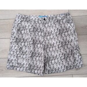 Reel Legends Men's XL Bonefish Fishing Shorts Spotted Scales UPF 50 Cargo Pocket